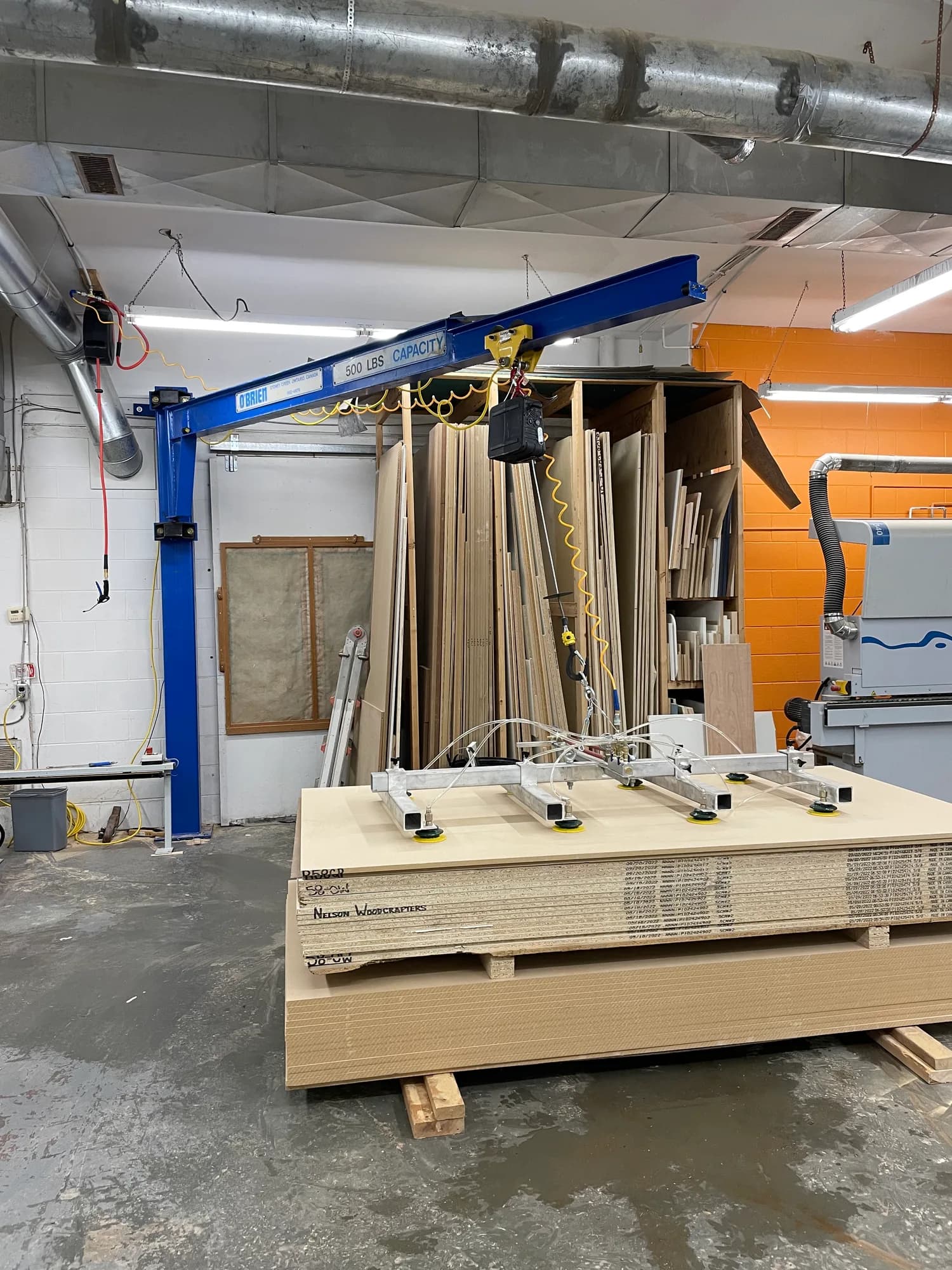 Assembly and workshop area